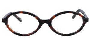 Heyelander GWENN - Ovale Kunststoffbrille in Havanna
