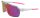 Sportbrille Leader Aero in Pink mit Verglasungsclip - Pink verspiegelt