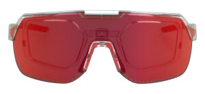 Sportbrille Leader Aero in Rot mit Verglasungsclip - Rot...