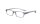 Kunststofflesebrille "Pluto" mit Federscharnier in Grau und farblich passendem Etui