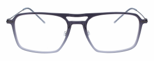 Air Lite Herrenbrille Grau Transparent im Pilot-Look aus...