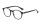 Schwarz/Graue Kunststofflesebrille "Belmont" mit Federscharnier und farblich passendem Etui
