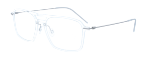 Air Lite Herren-Brillengestell Pilotform mit Doppelsteg...