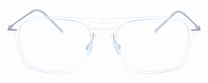 Air Lite Herren-Brillengestell Pilotform mit Doppelsteg...