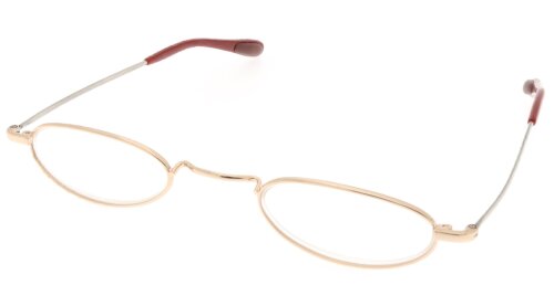 R-SPECS Retro Reader 2291 Lesebrille mit Federstahlbügeln & Etui