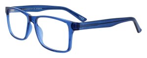 Klassische Brille Anyway Blau in eckiger Form mit...
