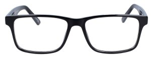 Klassische Brille Anyway Schwarz in eckiger Form mit...