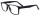 Klassische Brille Anyway Schwarz in eckiger Form mit individueller Verglasung