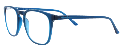 Klassische Lesebrille Berlin 4read Concept und flexiblem Federscharnier in Blau