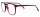Klassische Lesebrille Berlin 4read Concept und flexiblem Federscharnier in Rot