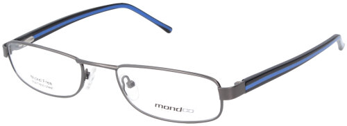 Klassische Brillenfassung Mondoo als Halbbrille / Lesebrille mit Federscharnier 7576 002