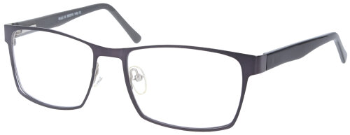 Klassische Unisex - Brillenfassung OO 6128.04  46-18 in Schwarz mit Federscharnier