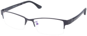 Brillenfassung für Herren 8053 aus Metall in schwarz