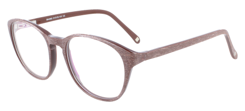 Unisex Kunststoff - Brillenfassung BUNOVIATA  B4082  51/19 C5 in Holzoptik