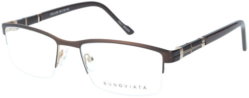 Brillenfassung BUNOVIATA  COLLARI  C2 mit Federscharnier in schwarz