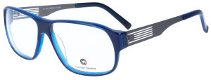 Stylische Vollrand - Brillenfassung concept creative CC 2311-775 57/13 in Blau