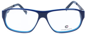 Stylische Vollrand - Brillenfassung concept creative CC 2311-775 57/13 in Blau