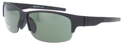 Sportliche Rodenstock 3275 A PROACT Sonnenbrille in Schwarz mit grüner Tönung
