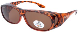 Montana polarisierende Sonnenbrille/Überbrille Havanna -...