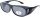Montana polarisierende Sonnenbrille/Überbrille Havanna FO2G - schwarz matt + graue Gläser