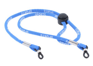 Brillenband / Sportband Verstellbar mit Stopper in Blau