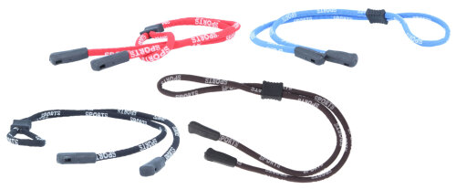 Sport- / Brillenband mit Stopper und Grip-Befestigung in verschiedenen Farben