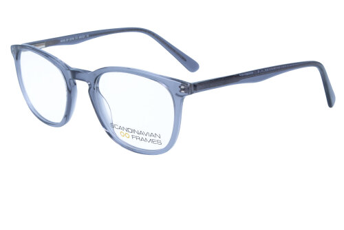 Stylische Vollrand - Brillenfassung Scandinavian Frames NL 2036 Col C4 in Grau