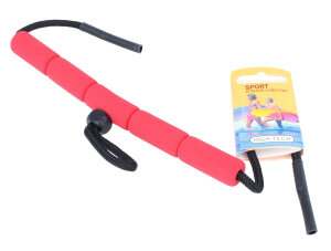 Schwimmband in rot mit Silikon und Tube Endstück