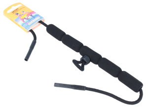 Schwimmband in schwarz mit Silikon und Tube Endstück