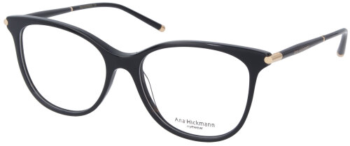 Elegante Damen - Brillenfassung Ana Hickmann AH 6311 A01 in Schwarz
