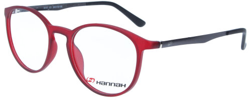 Moderne Damen - Brillenfassung HANNAH  6117 C1  50/18-135 in Rot / Grau