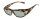 Havanna-Braune Überbrille - oval eckig - Polarisierend mit grauer Tönung