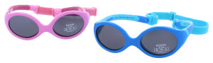 coole Baby- / Kindersonnenbrille aus TPE und mit UV-400...