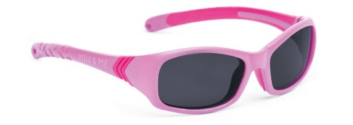 Coole Kindersonnenbrille mit UV-400 Glasfilter und aus TPE   3 -   5 Jahre Rosa / Pink