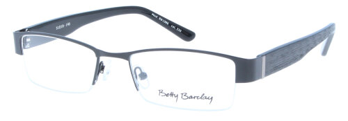 Stylische Halbrand - Brillenfassung Betty Barclay 1086 Color 330 in Schwarz