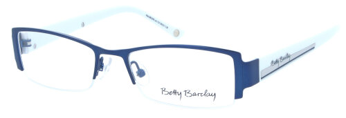 Auffällige Halbrand - Brillenfassung Betty Barclay 1095 Color 710 in Blau