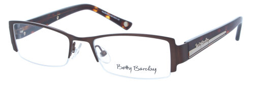Auffällige Halbrand - Brillenfassung Betty Barclay 1095 Color 660 in Braun (-)