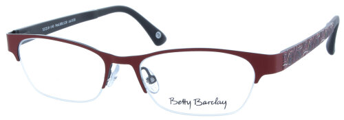 Dezente Damen Halbrand - Brillenfassung Betty Barclay 1128 Color 930 in Bordeaux