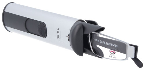 I-MAG Lesehilfe in silber +2,00 dpt