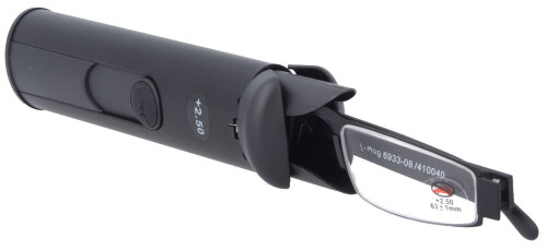 I-MAG Lesehilfe in schwarz +1,50 dpt