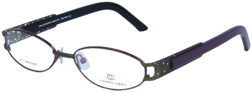 Klassische Damen - Brillenfassung Collection Creativ CC 1286 - 980 in Violett