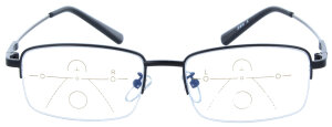 Arbeitsplatzbrille OFFICE-FLEX - erweiterte Fertiglesehilfe / Lesebrille | Bildschirmbrille mit Blaulichtfilter