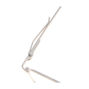 Elegante Lesebrille / Halbbrille CoopClip in Gold mit Clip / Befestigungsklammer