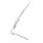 Elegante Lesebrille / Halbbrille CoopClip in Gold mit Clip / Befestigungsklammer
