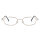Elegante Lesebrille / Halbbrille CoopClip  in Silber Matt mit Clip