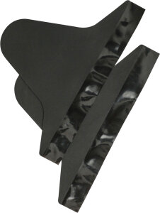 Universaler Seitenschutz aus schwarzem Silikon zum...