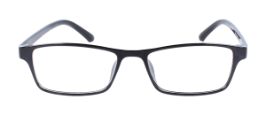 Praktische HIGO Brillenfassung TR 1646 in Schwarz mit...