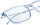 Esprit - ET 17123 543 leichte Brillenfassung in Blau - Transparent