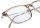 Esprit - ET 17123 535 leichte Brillenfassung in Braun - Transparent